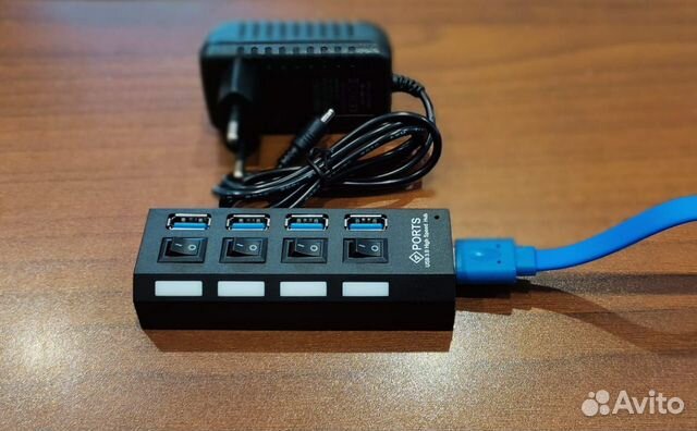 USB Hub, Хаб, разветвитель с переключателями