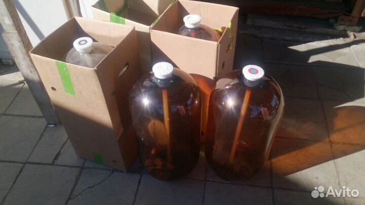 Бутыли пластиковые 30литров