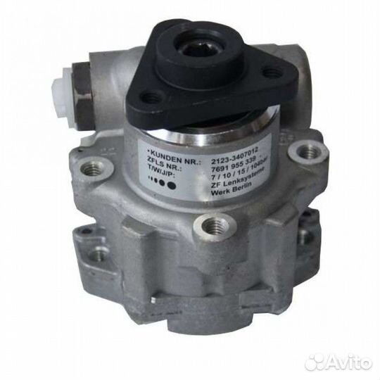 Насос гур ZF Нива, Шевроле Нива, без шкива и опоры
