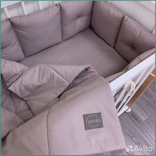 Бортики в детскую кроватку