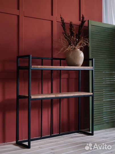 Комплект: стойка, табурет в стиле лофт