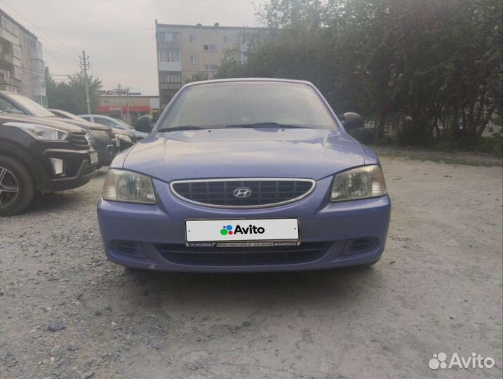 Hyundai Accent 1.5 МТ, 2005, 217 000 км