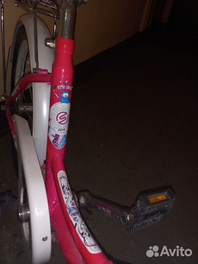 Велосипед для девочки stels