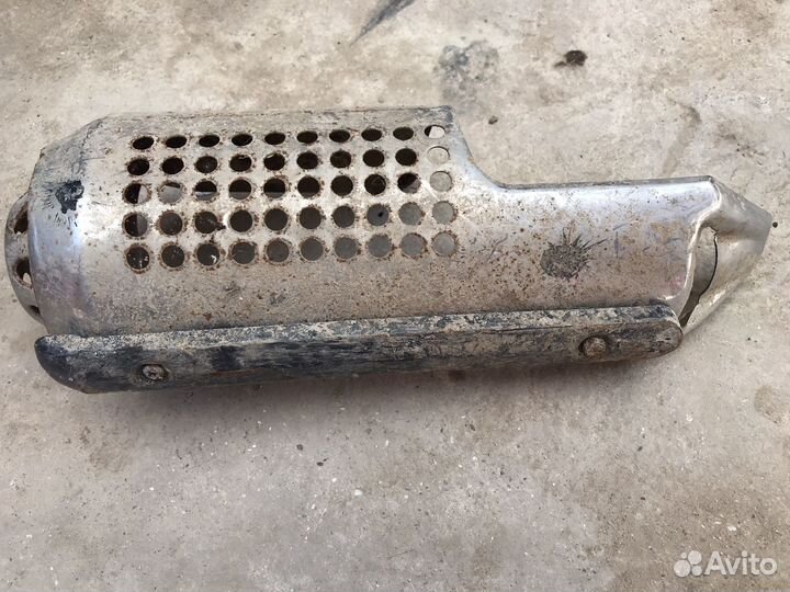 Защитка на глушитель