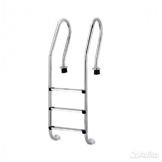 Лестница из нерж стали для бассейна 3 ступени