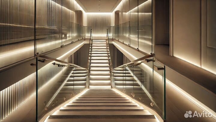 Перила из нержавейки, ограждение