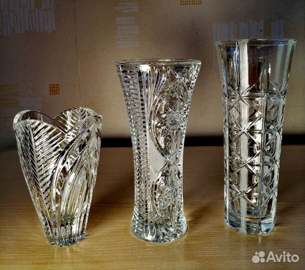Хрустальная ваза СССР