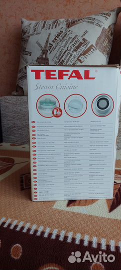 Пароварка tefal новая