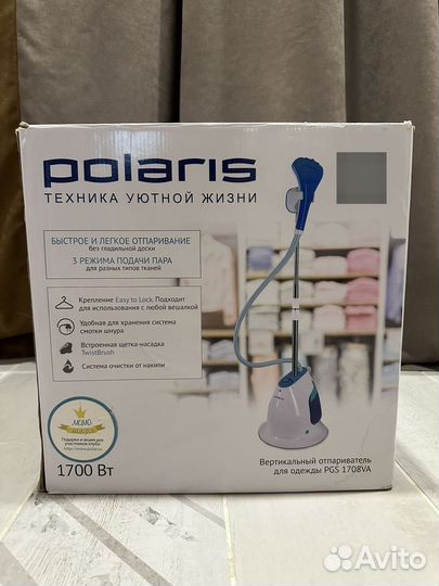 Вертикальный отпариватель Polaris PGS 1708VA