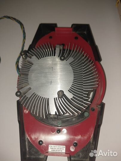 Кулер видеокарты Б/У asus