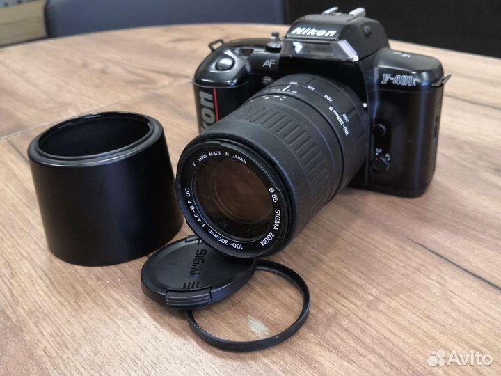 Nikon F-401x AF + Sigma zoom 100-300 4,5-6,7 UC