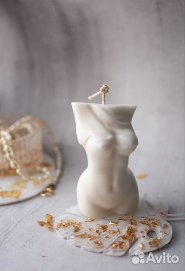 Молд силиконовый для гипса и свечей