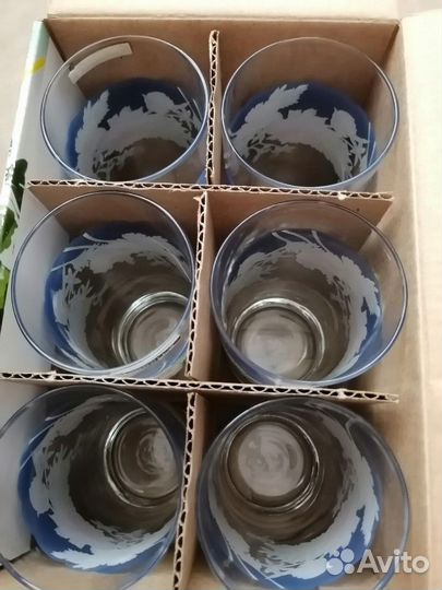 Набор стаканов как новые