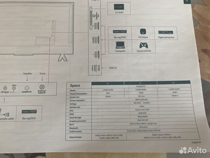 Телефизор MI TV