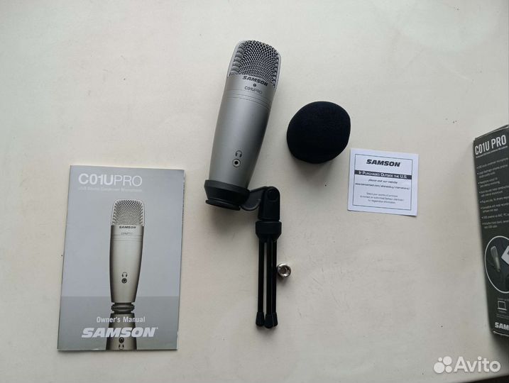 Студийный микрофон Samson C01U Pro