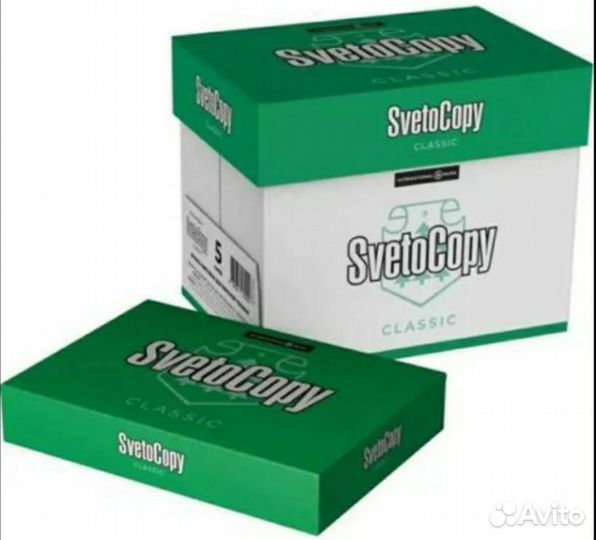 Офисная бумага досанкционная SvetoCopy и Ballet A4