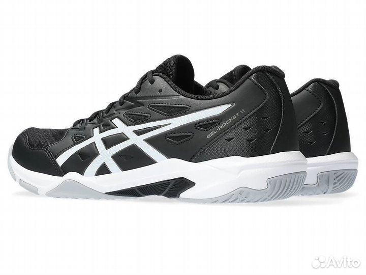 Кроссовки asics Gel-Rocket 11 Black/Gunmetal м