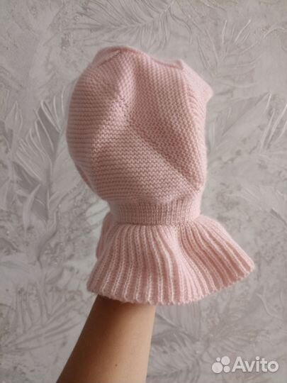 Шапка шлем журавлик