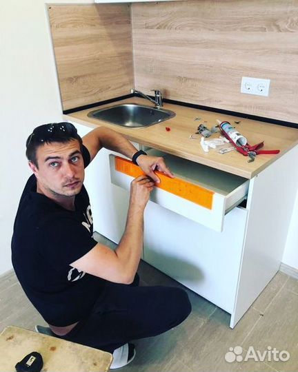 Сборка кухни. Сборка мебели. Демонтаж