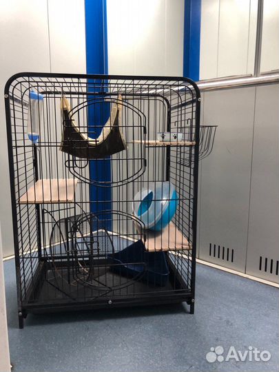 Клетка для шиншилл хорька грызунов животных