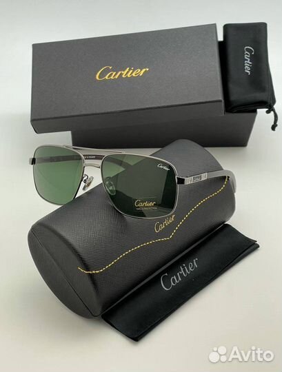 Солнцезащитные очки мужские cartier