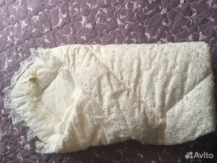 Конверт-одеяло Little Star на выписку зимний