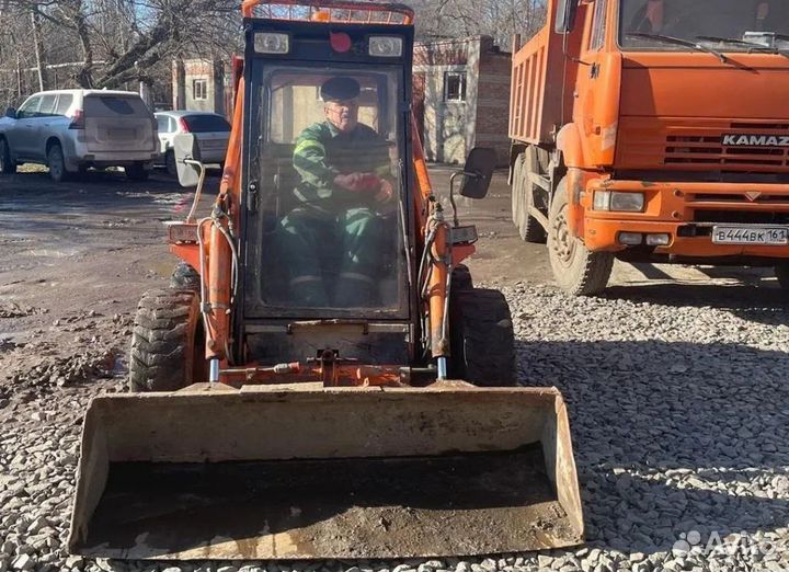 Услуги минипогрузчика
