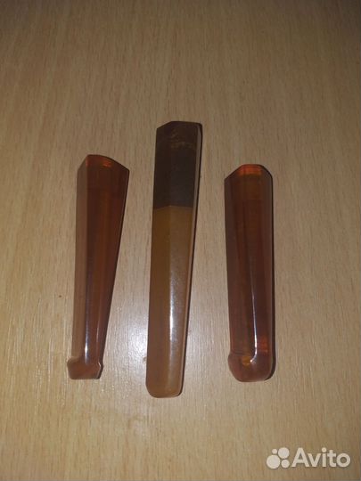 Мунштуки янтарные, времён СССР