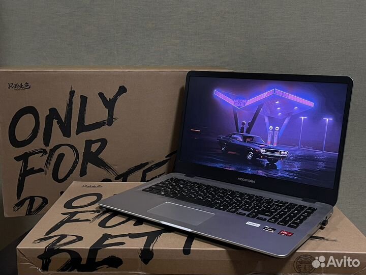 Новый ноутбук Ryzen 4300/IPS/SSD/Windows11