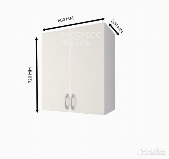 Кухонный модуль верхний посуда 60