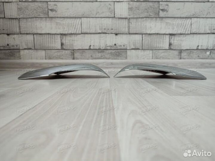 Накладки на зеркала Hyundai Creta 2016-2020 (хром)