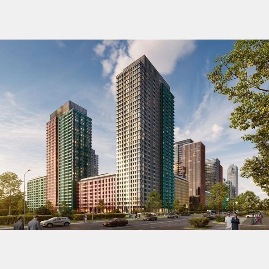 3-к. квартира, 114,7 м², 33/33 эт.