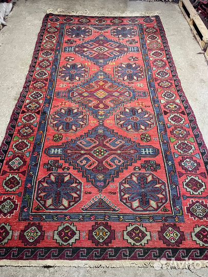 Старинный сумах (ковер) ручной работы 3/1.65