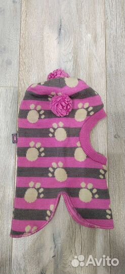 Шапка шлем для девочки