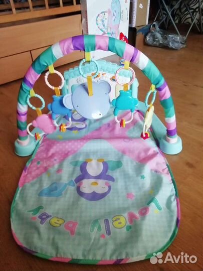 Развивающий коврик с пианино