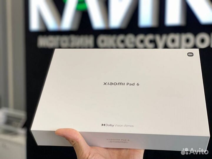Новый планшет Xiaomi Pad 6 6/128Gb год гарантии
