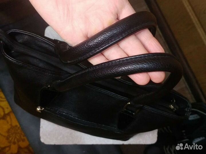 Сумка Xxl эко кожа А4 черная