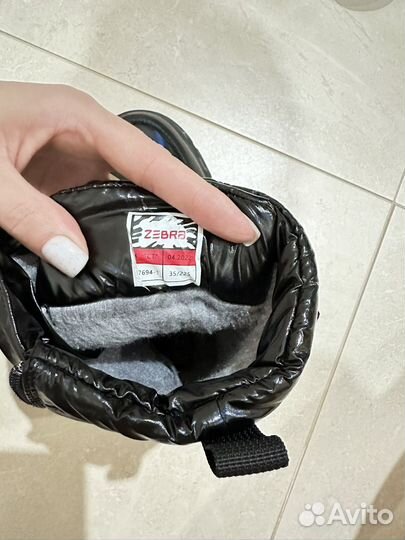 Зимние ботинки для девочки