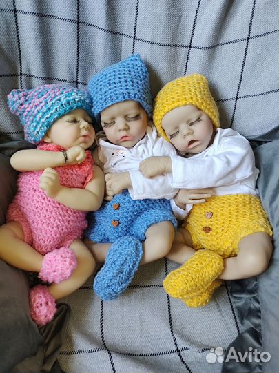 Кукла Реборн сплюшка 38-43 см