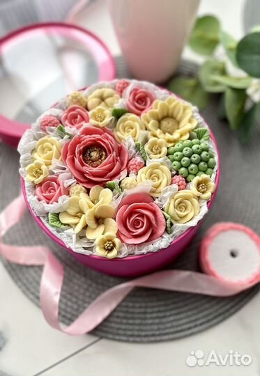 Букеты из шоколадных цветов