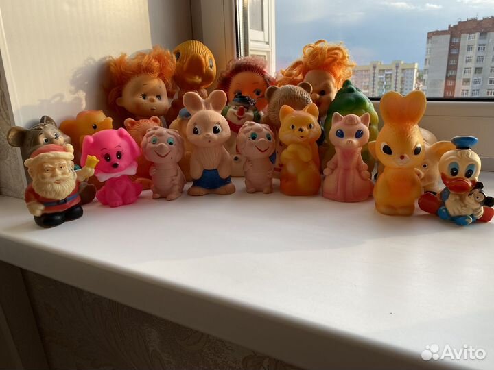 Резиновые игрушки СССР