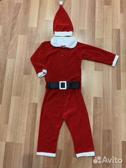 Новогодний костюм санты клауса
