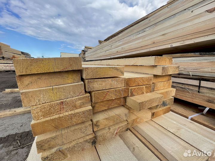 Доска обрезная пиломатериалы
