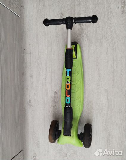 Самокат детский трехколесный бу