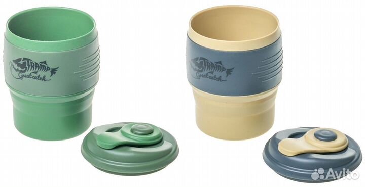 Кружка Tramp силиконовая складная с крышкой 350 м