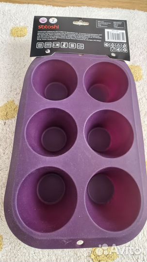 Формочки силиконовые для выпечки