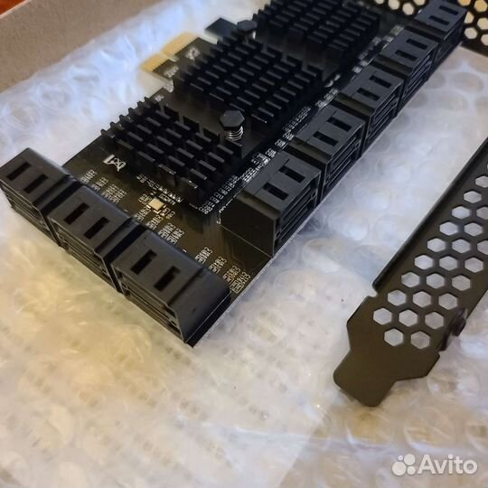 PCI-sata на 16 портов Контроллер/расширитель chia