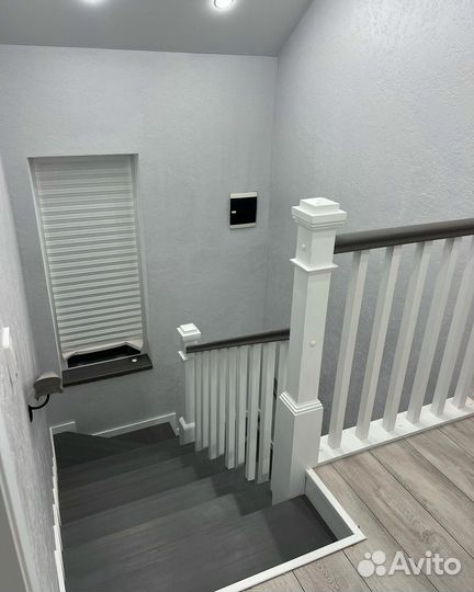 Лестница с забежными ступенями