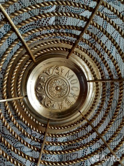 Вазы СССР цветное стекло и с надписью москва