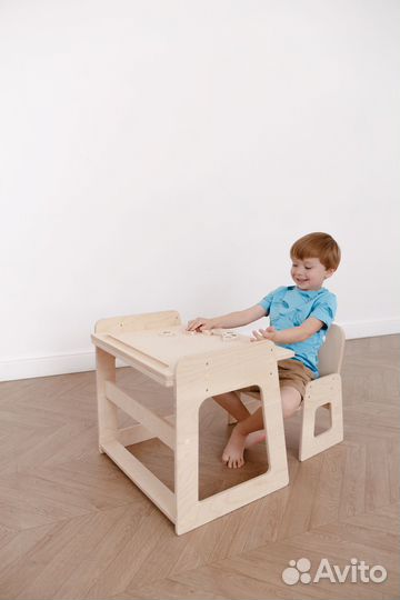 Детский стол и стульчик растущий с доставкой